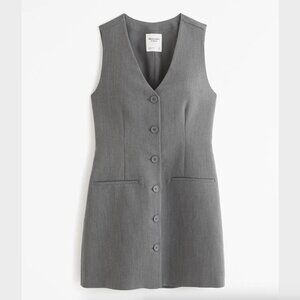 Abercrombie & Fitch Gray Mini Dress